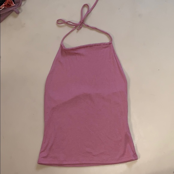 Tilly's Tops - Pink halter top